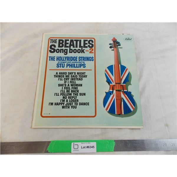 The Beatles songbook vol 2 record