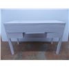 Image 4 : *Painted wood desk - 46x19.5 - 30" tall