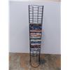 *Movie rack with ~30 movies