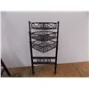 Image 4 : *folding plant stand + black chair