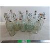 Image 1 : (11) swing top clear bottles