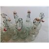 Image 3 : (11) swing top clear bottles