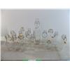 Image 1 : (15) swing top clear bottles - variety of sizes