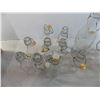 Image 2 : (15) swing top clear bottles - variety of sizes