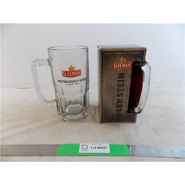 (2) Sleeman Beer Steins - 1litre