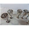 Image 2 : (10) HRM silver plated goblets (Canada) + (2) WM Rogers goblets (Italy)