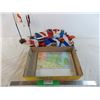 Image 1 : miniature world flags, map