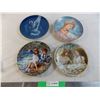Image 1 : (4) Gold Rimmed Collectors plates