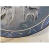 Image 3 : Wolf + Bird - gold rimmed collector plates