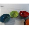 Image 2 : Colored Ceramic Bowls with Cheese Bowl