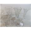 Image 4 : Crystal Glassware - candlesticks, cut glass candy bowl, vases