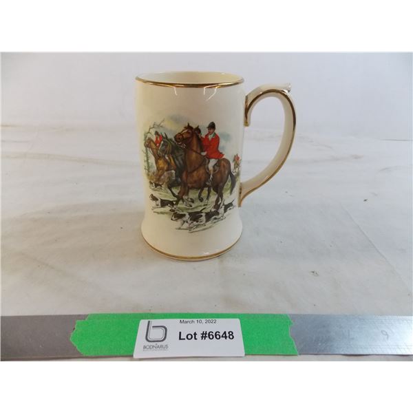 Sadler England horse riding stein