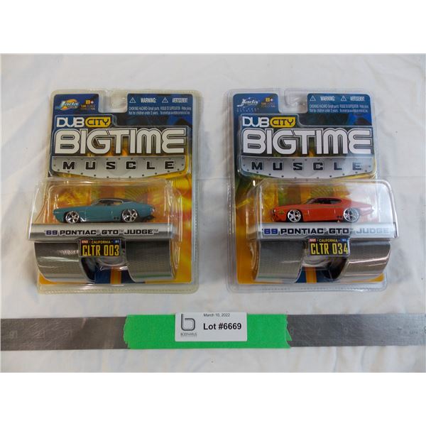 Bigtime Muscle - '69 Judge (Blue), '69 Judge (Orange)