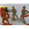 Image 7 : Vintage plastic toys - jumbo toy cowboys