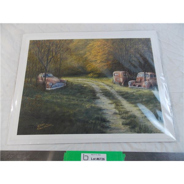 Dan Reid Car print - #8/250 - Off the Beaten Path