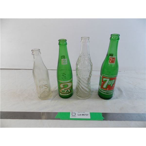 Wishing Well, HPS, 7-up, 2-way - pop bottles