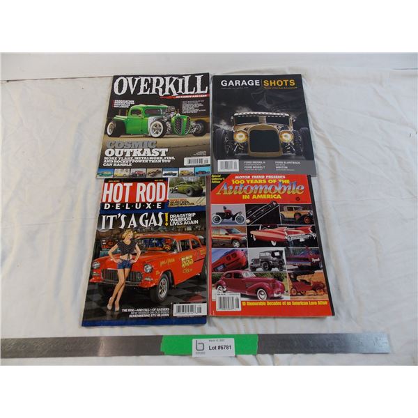 overkill, garage shots, 100 years of automobiles, hot rod deluxe