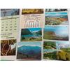 Image 4 : 1960's caledars, misc advertisements + post cards photos