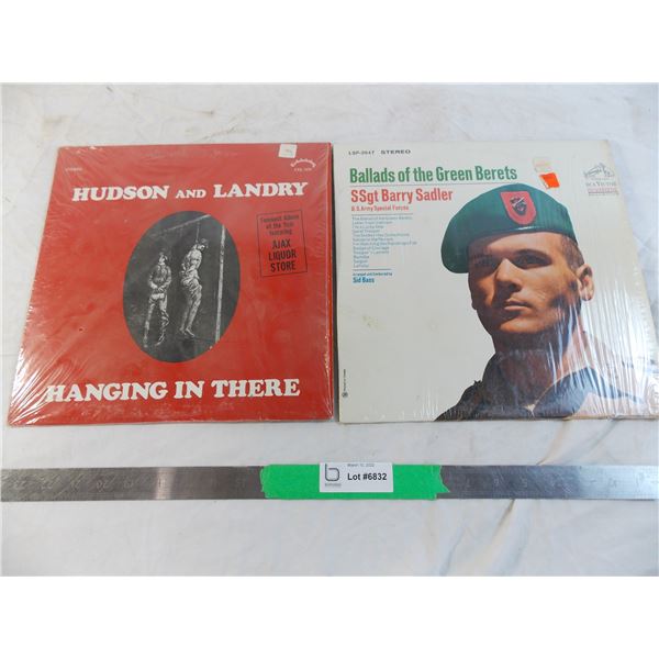 Hudson + Landry + Green Berets albums