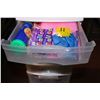 Image 2 : *Plastic Storage Drawers with Crafting,Felting,Party supplies