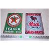 Image 1 : Texaco Motor oil,service Sales-Parts Signs