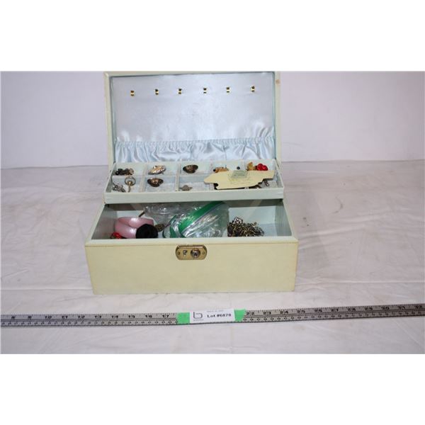 Jewelry Box with Costume jewelry