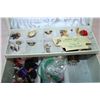 Image 2 : Jewelry Box with Costume jewelry