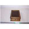 Image 3 : Wooden Jewelry Box with costume jewelry