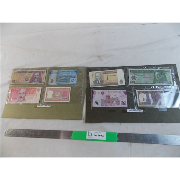 (8) Foreign bank notes