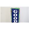Image 2 : Goodrich Tires Batteries enamel sign - 12"W 57"T