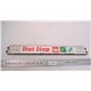 Image 1 : Vintage "Diet Stop" pop bottle rack bracket - 25.5" long