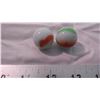 Image 2 : (2) Vintage shooter marbles
