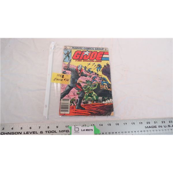 1983 Gi Joe issue #14 comic