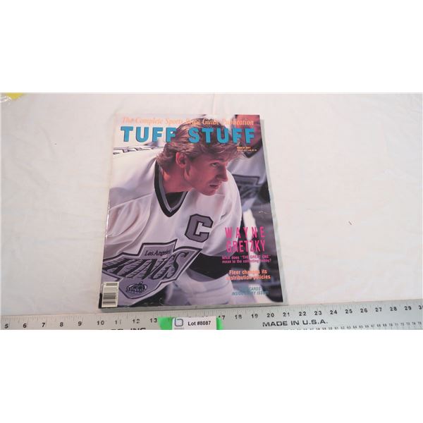 Gretzky cover - Mar 1991 Tuff Stuff magazine