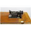 Image 2 : *Vintage Singer sewing machine with stool - cabinet + accessories