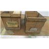 Image 2 : *2X THE BID PRICE - vintage wood egg crates