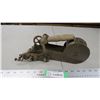 Image 1 : *Antique tape dispenser - Chauncey wing mfg - patent Aug 11 1909
