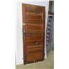 Image 1 : *Vintage wood door with glass knobs - 32x79.5