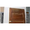Image 2 : *Vintage wood door with glass knobs - 32x79.5