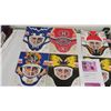 Image 2 : (8) NHL DRAFT Masks 1994-95 (almost complete set - missing Andy Moog)