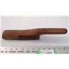 Image 1 : Wooden "lead workers" mallet (Lignum vitae) - 13" long
