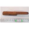 Image 2 : Wooden "lead workers" mallet (Lignum vitae) - 13" long