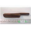 Image 3 : Wooden "lead workers" mallet (Lignum vitae) - 13" long