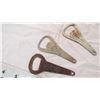 Image 2 : Vintage bottle openers, Okeefe, CP , Moson, etc