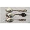 Image 3 : (3) Sterling Collector Spoons