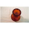 Image 2 : Amber Cut Glass Decanter (crystal?) good condition - 8" tall