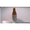Image 4 : The Gold Key Ginger beer Stoneware bottle - 10.5" tall - chip on top