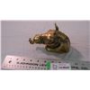 Image 2 : solid brass horse head tape dispenser - made in Canada