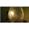 Image 3 : embossed lamp glass chimney - 5" tall
