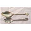 Image 2 : HBC + Fort Garry sterling spoons